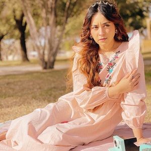 Pink Cottagecore Dress